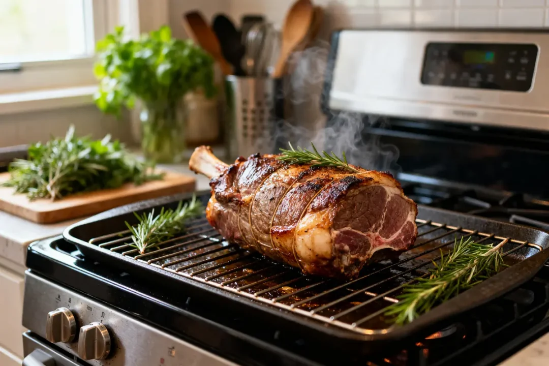 Rôti de veau aromatisé cuit au four, temps de cuisson d'un rôti de veau optimal
